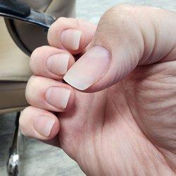 La Rouge Nails - This is showing my Right hand.