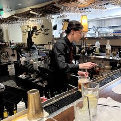 Scott's Seafood Roundhouse - Alex at work