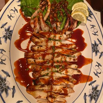 Dan Sung Sa - Grilled Whole Squid - Korean Near Me - Oakland, California