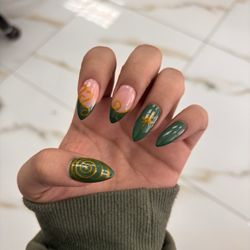 Fantasy Nail & Beauty Spa - Close up of Prom Nails