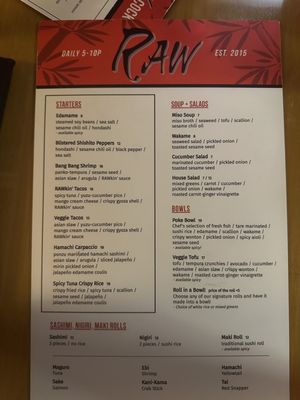 Menu photo 2 Raw Saint Thomas, VI