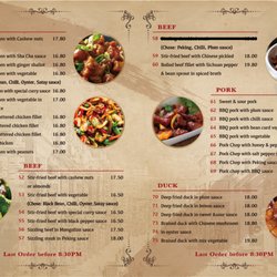The Phenix Chinese Restaurant - Dinne in Menu 3