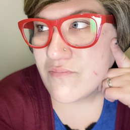 Nostril stud courtesy of Kim at Absolute Tattoo.