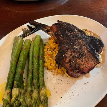 Metropolitan Grill - Bone-In Heritage Pork Chop* - American Near Me - Seattle, Washington Metropolitan Grill - Bone-In Heritage Pork Chop* - American Near Me - Seattle, Washington