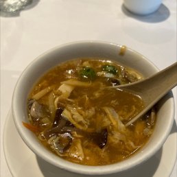 Hot and sour soup Hot and sour soup