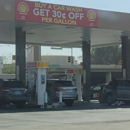 Busy but plenty of pumps.