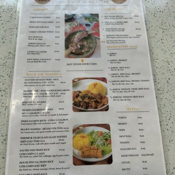 Hot Stone Pho - Menu (May 2025) - Vietnamese Near Me - Rosemead, California