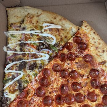 Zambies - Philly cheesesteak and pepperoni - Pizza Near Me - Charlotte, North Carolina Zambies - Philly cheesesteak and pepperoni - Pizza Near Me - Charlotte, North Carolina