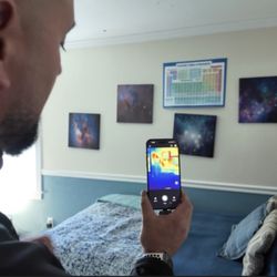 Vortex Insulation - our thermal scan can see how insulation is performing