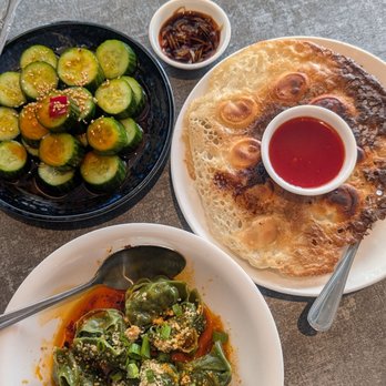 Princess Dumpling - Cucumber salad, pork and chive pot stickers, and vegan spicy wontons! - Shanghainese Near Me - Rowland Heights, California Princess Dumpling - Cucumber salad, pork and chive pot stickers, and vegan spicy wontons! - Shanghainese Near Me - Rowland Heights, California