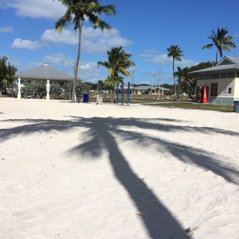 Founders Park - Quiet beach (sort of, since the sand is trucked in from Miami). Not really a place to sim - Parks Near Me - Islamorada, Florida