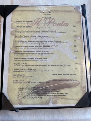Menu photo 3 Il Poeta Forest Hills, NY