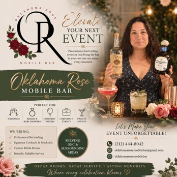 Oklahoma Rose Mobile Bar - Bartenders Near Me - Oklahoma City, Oklahoma Oklahoma Rose Mobile Bar - Bartenders Near Me - Oklahoma City, Oklahoma