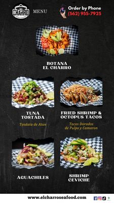 Menu photo 2 El Charro Sea Food Whittier, CA