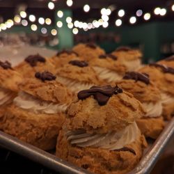 Chez Angela Bakery and Café - Incredible from-scratch pastries, like our chai tea cream puffs.