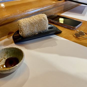 Matoi - Nice warm towel to wipe hands before eating! - Sushi Bars Near Me - San Diego, California Matoi - Nice warm towel to wipe hands before eating! - Sushi Bars Near Me - San Diego, California