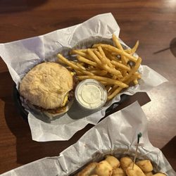 Chasers Food & Spirits - Bacon cheeseburger