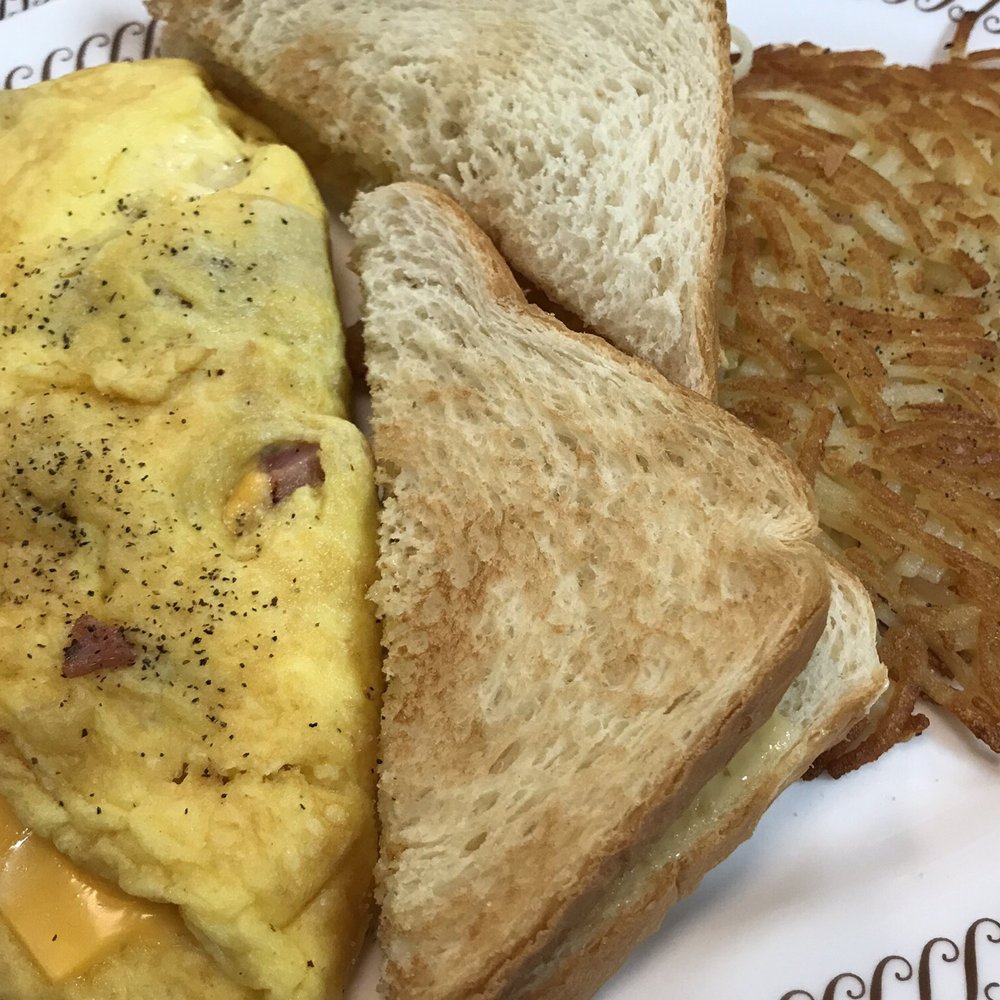 Square cheese omelet Square cheese omelet