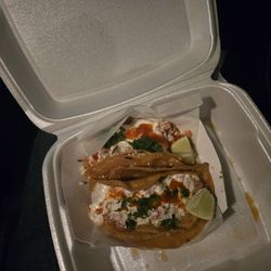 Shell Shock'd Tacos - Pollo birra tacos