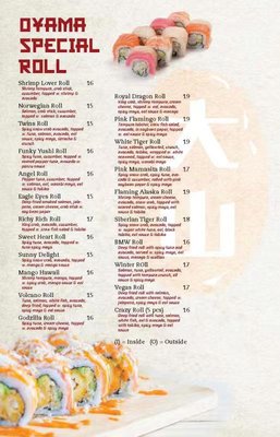 Menu photo 5 Oyama Sushi Plymouth, MN Menu photo 5 Oyama Sushi Plymouth, MN
