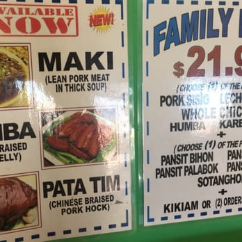 Manami King - Their new family meal menu 06/19/16 - Filipino Near Me - Los Angeles, California Manami King - Their new family meal menu 06/19/16 - Filipino Near Me - Los Angeles, California