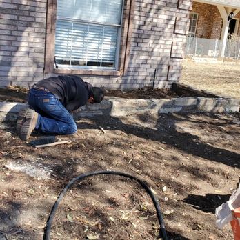 Lone Oak Tree And Fence Service - New flower beds in process - Tree Services Near Me - Valley View, Texas Lone Oak Tree And Fence Service - New flower beds in process - Tree Services Near Me - Valley View, Texas
