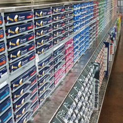 L.L. Green's Hardware - Wall of fasteners