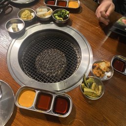 The beginning small snack you can eat throughout your dinner plus sauces to dip into. The beginning small snack you can eat throughout your dinner plus sauces to dip into.