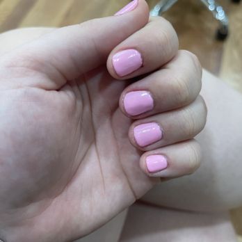 Nails By N - Pink gel mani - Nail Salons Near Me - North Hollywood, California Nails By N - Pink gel mani - Nail Salons Near Me - North Hollywood, California