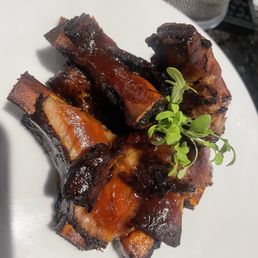Braised baby short ribs Braised baby short ribs