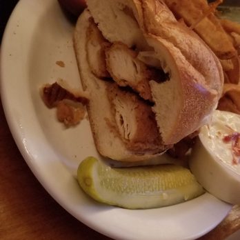 The Flying Pig Saloon - Chicken sandwich (not on menu) made up special per my son's request! - Pubs Near Me - Malvern, Pennsylvania The Flying Pig Saloon - Chicken sandwich (not on menu) made up special per my son's request! - Pubs Near Me - Malvern, Pennsylvania