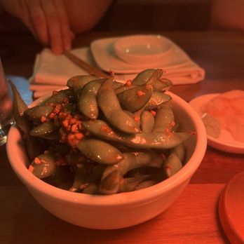 Kabooki Sushi - Garlic teriyaki edamame - Japanese Near Me - Orlando, Florida
