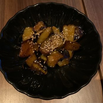 Sushi Roku - Miso Eggplant Dengaku - the miso sauce is Fantastico - Sushi Bars Near Me - Manhattan Beach, California
