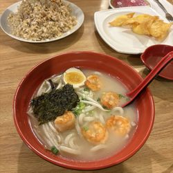 Tamago Ramen Bar - Crab Rangoon Udon Noodle Soup Chicken Fried Rice