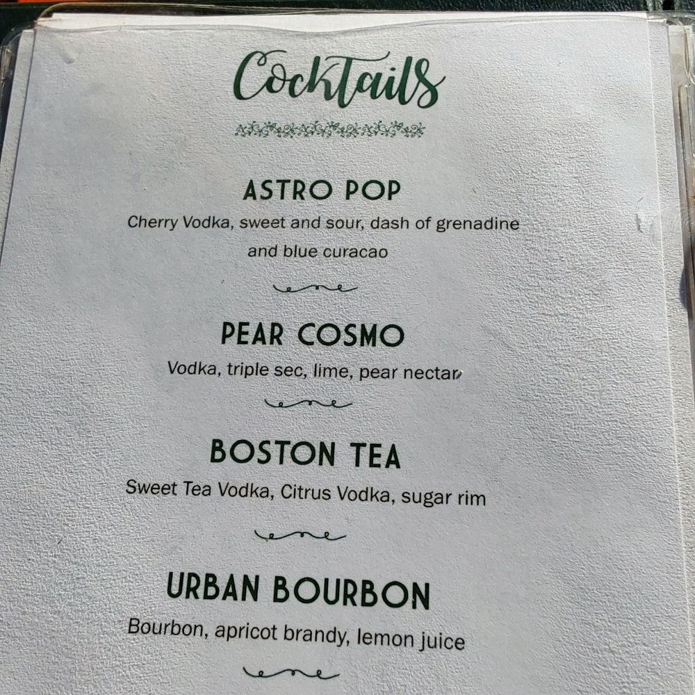 Hailey's Harp and Pub - Cocktails.... there is a special list certain nights. Ask for which night is $9 cocktails if waitress doesn't tell you. - Irish Near Me - Metuchen, New Jersey