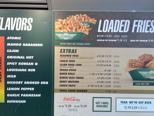 Menu photo 2 Wingstop Tamarac, FL Menu photo 2 Wingstop Tamarac, FL
