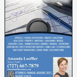 I NEED A NOTARY - Remote/Mobile Notary Services, Apostille Services