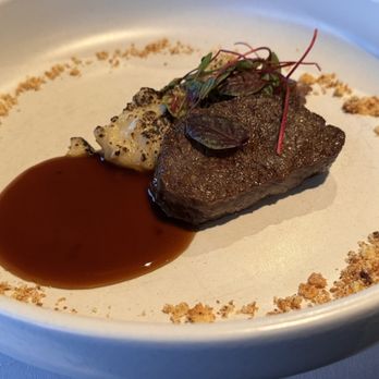 Seven Glaciers Restaurant - Wagu truffle potato's red wine reduction - New American Near Me - Girdwood, Alaska