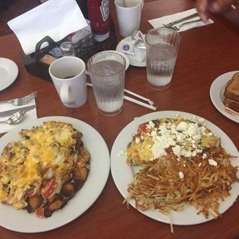 ButtercuP - Sausage Showdown, Feta omelette. Both awesome. - Breakfast & Brunch Near Me - Oakland, California