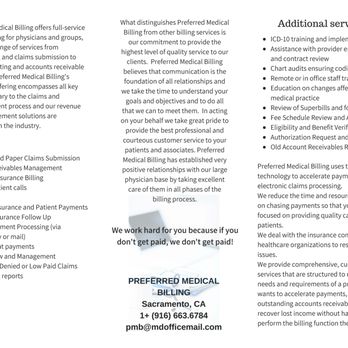 Preferred Medical Billing - Billing Services Near Me Preferred Medical Billing - Billing Services Near Me