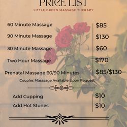 Little Green massage therapy