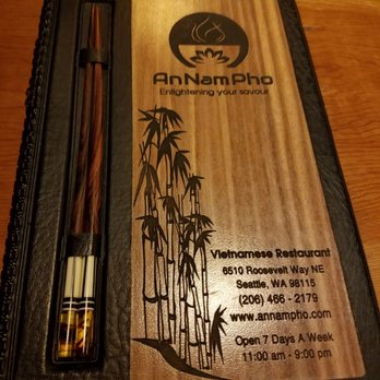 An Nam Pho - Gorgeous menus! - Vietnamese Near Me - Seattle, Washington