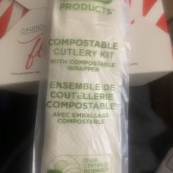 Mia Pasta - Yay for compostable cutlery!
