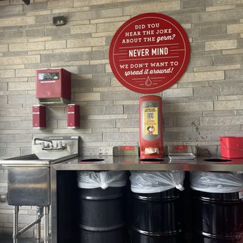 Hat Creek Burger Company - Outdoor wash station - Fast Food Near Me - Spring, Texas Hat Creek Burger Company - Outdoor wash station - Fast Food Near Me - Spring, Texas