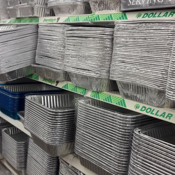 Dollar Tree - They got you covered in all your foil pan needs - Discount Store Near Me - Fort Worth, Texas