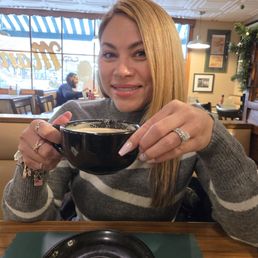 Great white chocolate latte! Great white chocolate latte!