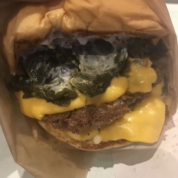 Atomic Burger - Roasted poblano burger - Fast Food Near Me - Metairie, Louisiana