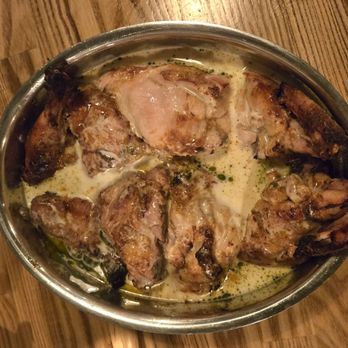 Stumara - Shqmeruli (roasted chicken in a creamy garlic sauce) - Georgian Near Me - Wheeling, Illinois Stumara - Shqmeruli (roasted chicken in a creamy garlic sauce) - Georgian Near Me - Wheeling, Illinois
