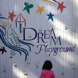 Erickson Playfield - Climbing wall!