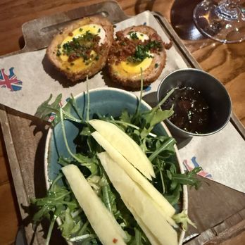 Gordon Ramsay Pub & Grill - Scotch egg - Pubs Near Me - Las Vegas, Nevada